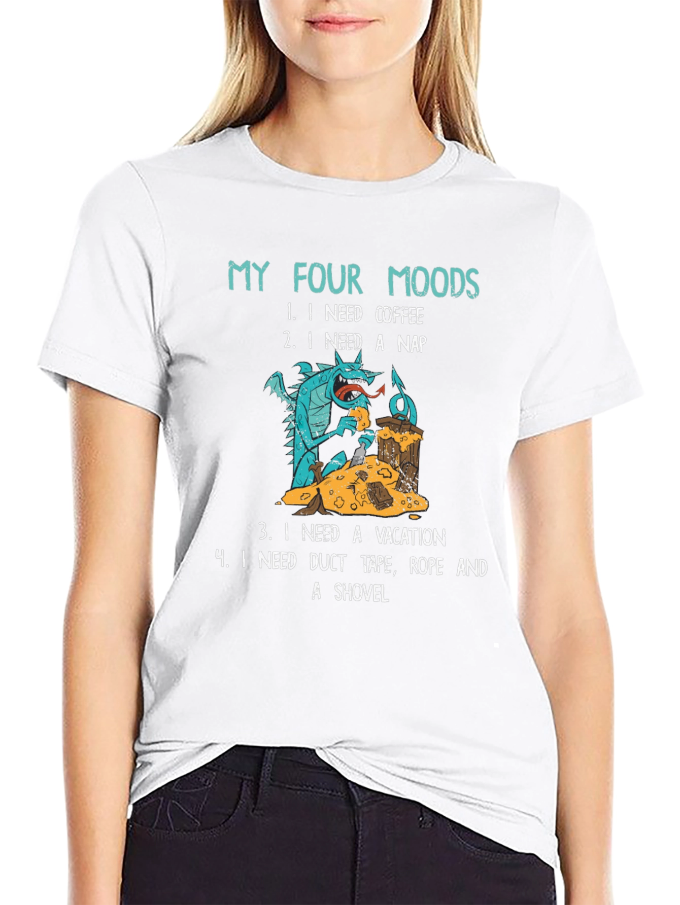 My Four Moods Dragon T-Shirt