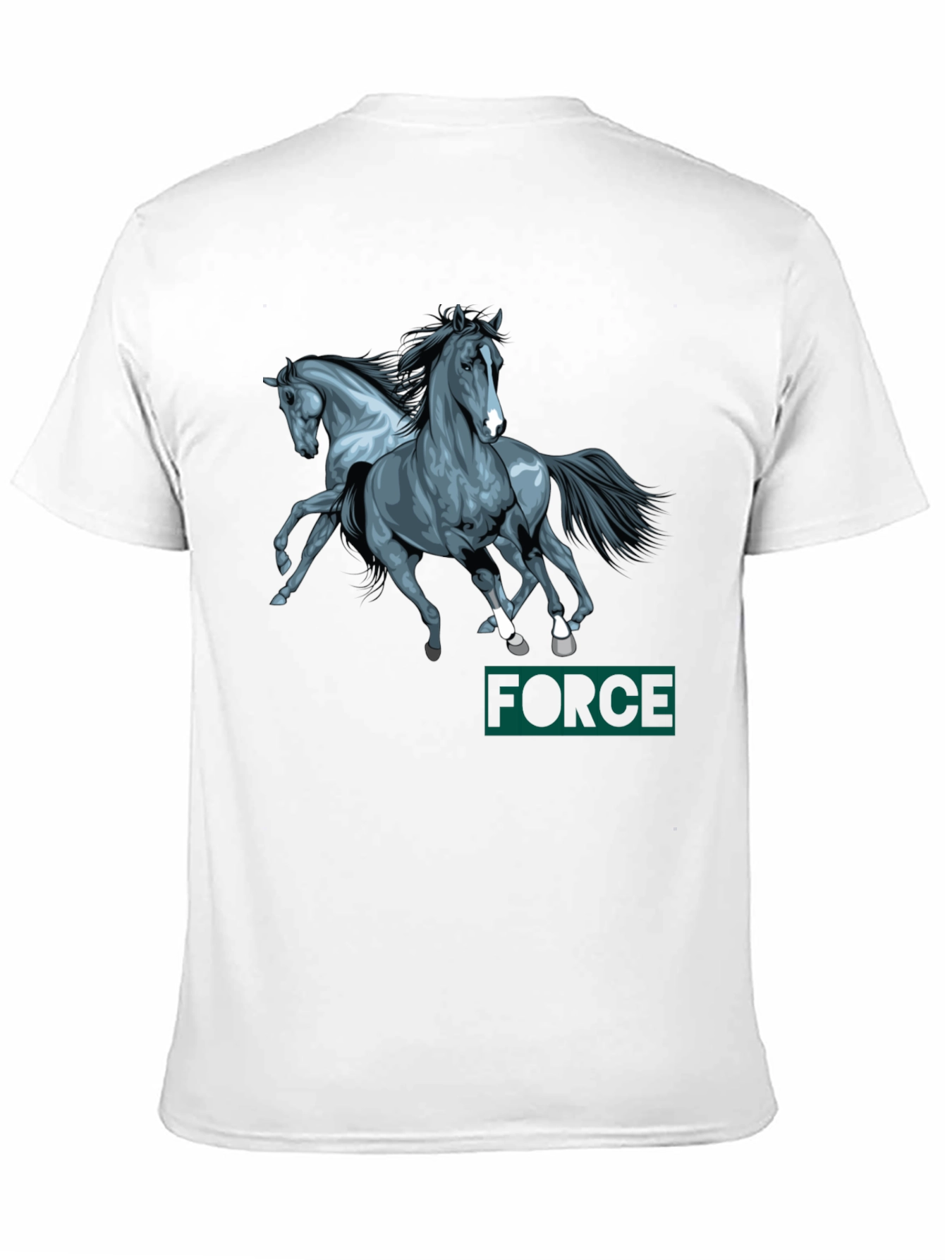 Horse Power Black T-Shirt