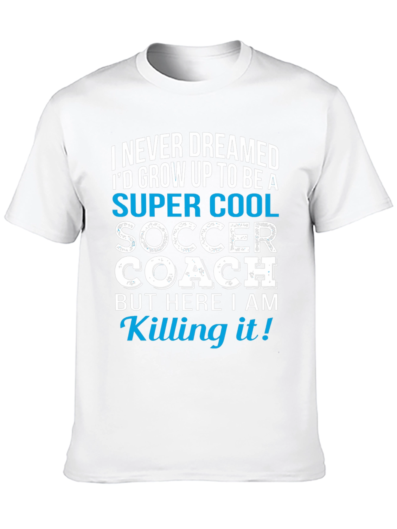 Super Cool Soccer Coach Graphic T-Shirt