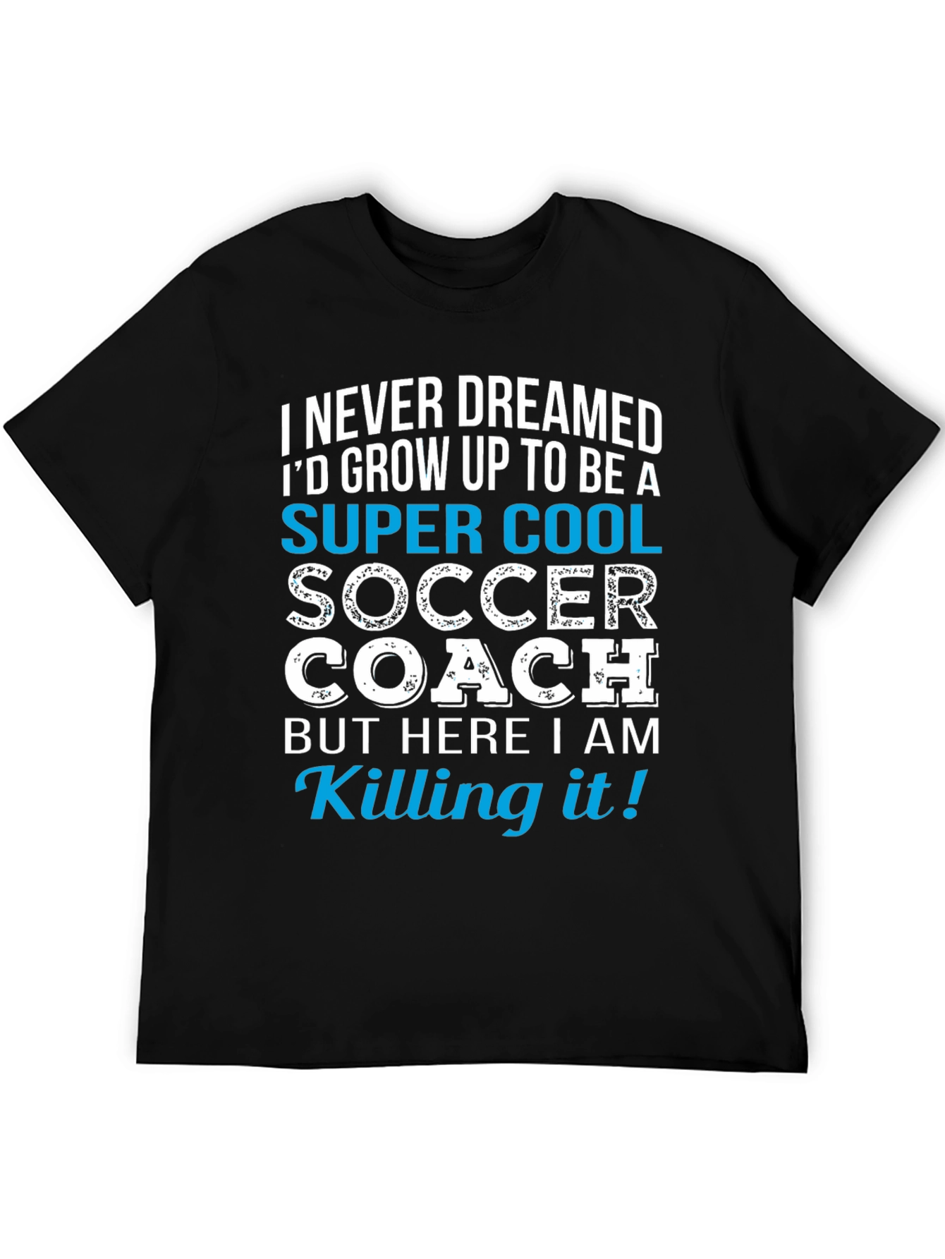 Super Cool Soccer Coach Graphic T-Shirt