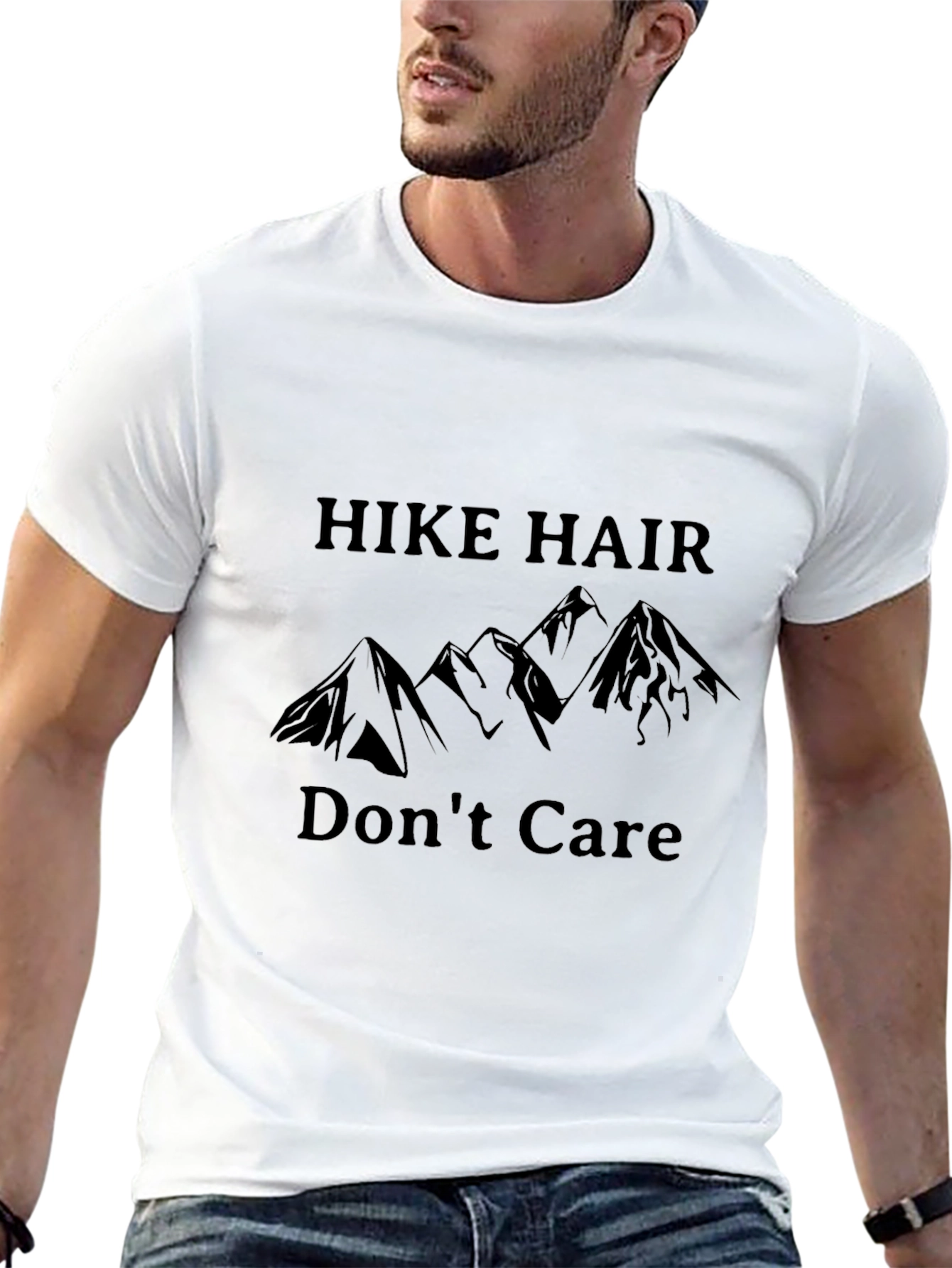 Hike Hair Dont Care Black T-Shirt