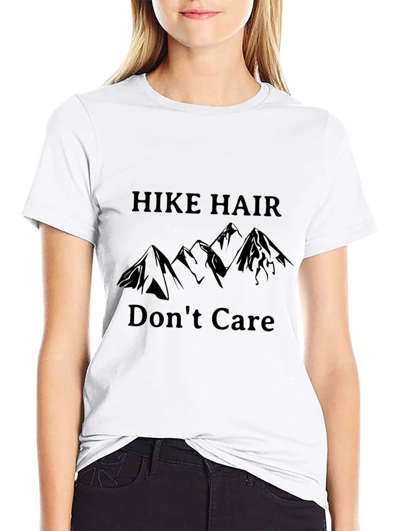 Hike Hair Dont Care Black T-Shirt