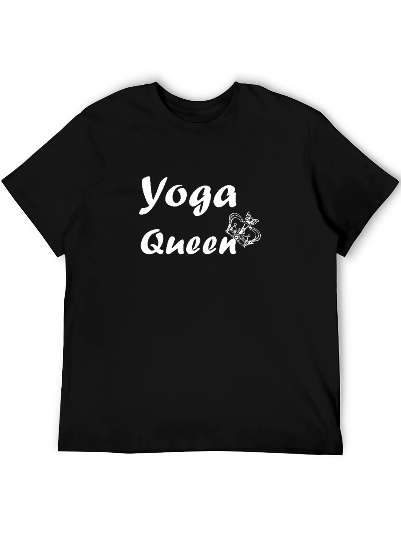 Yoga Queen Black T-Shirt