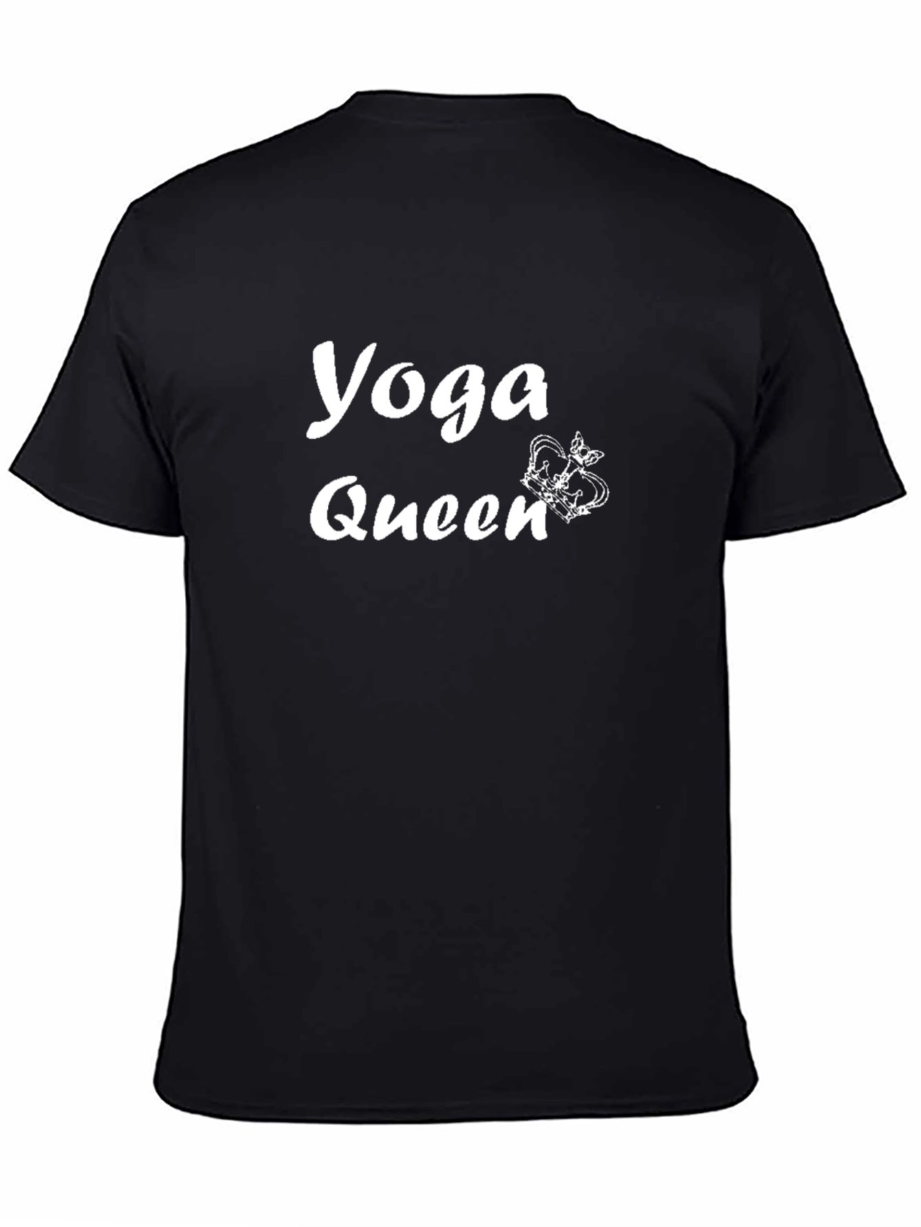 Yoga Queen Black T-Shirt