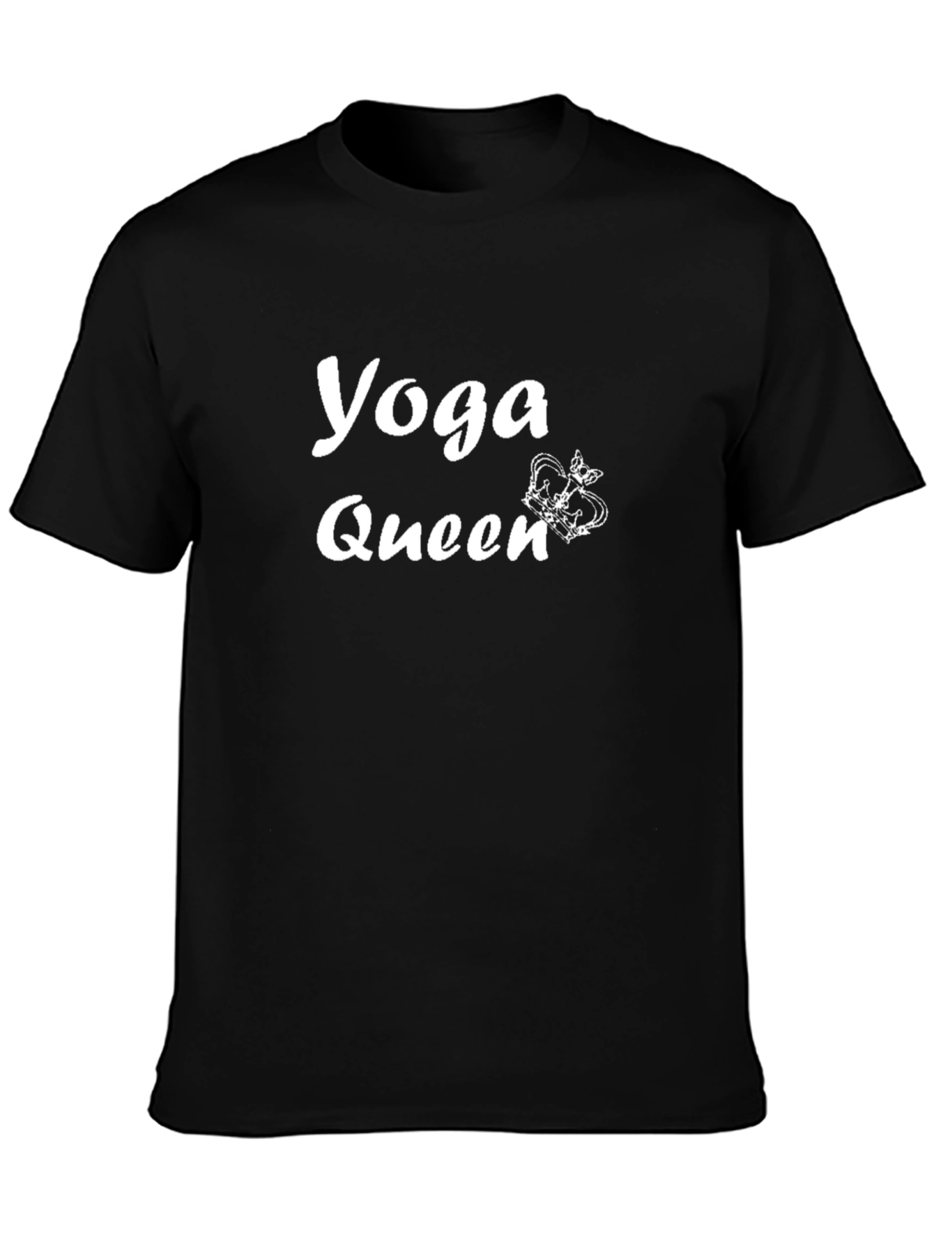 Yoga Queen Black T-Shirt