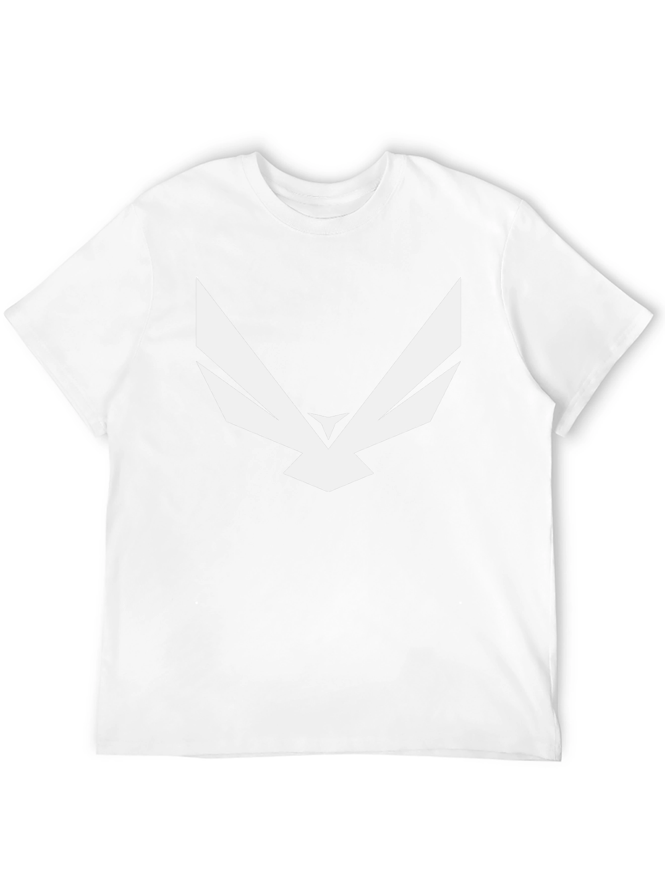 Abstract Eagle Graphic Tee - Modern Black T-Shirt
