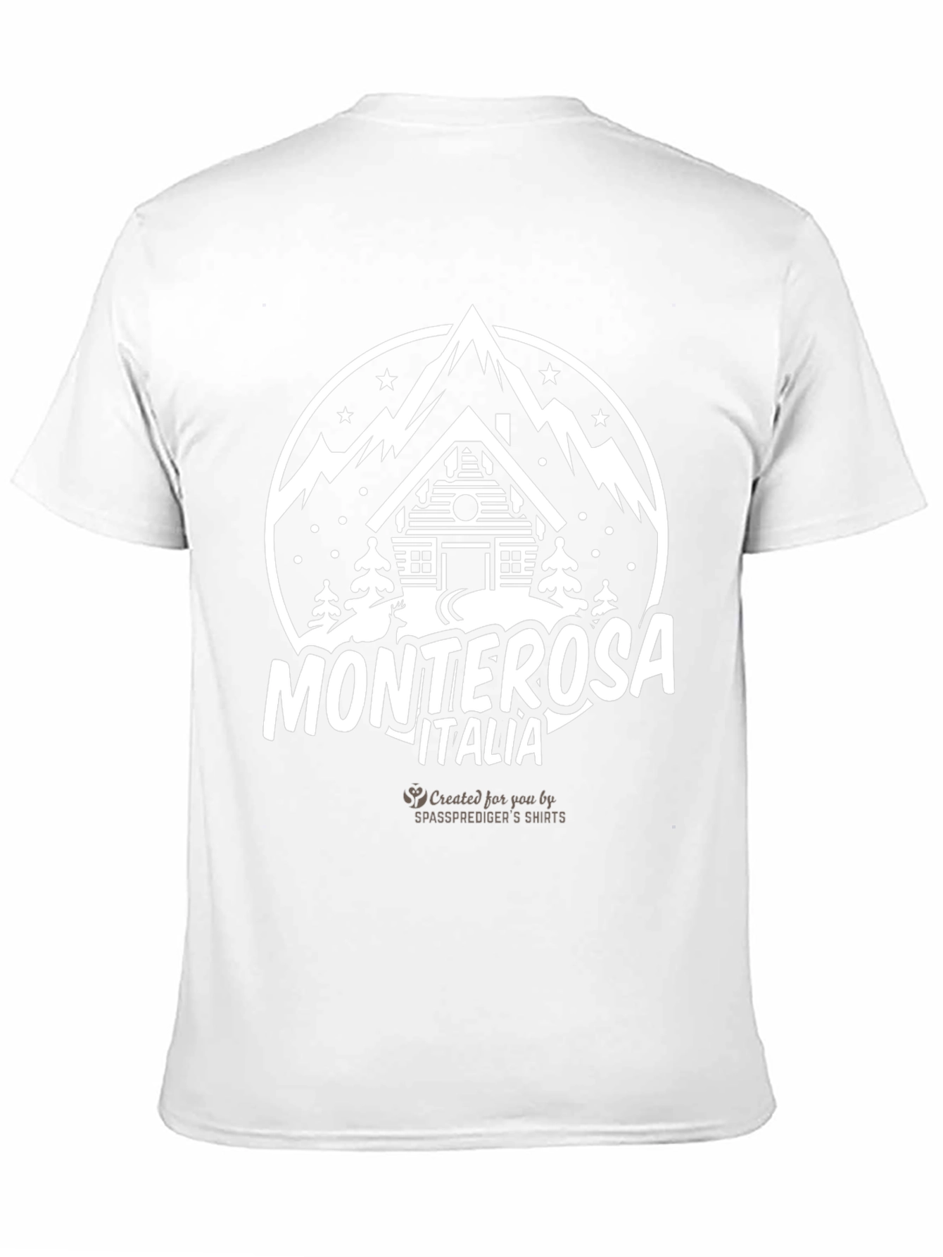 Monteros Italy Mountain Cabin T-Shirt