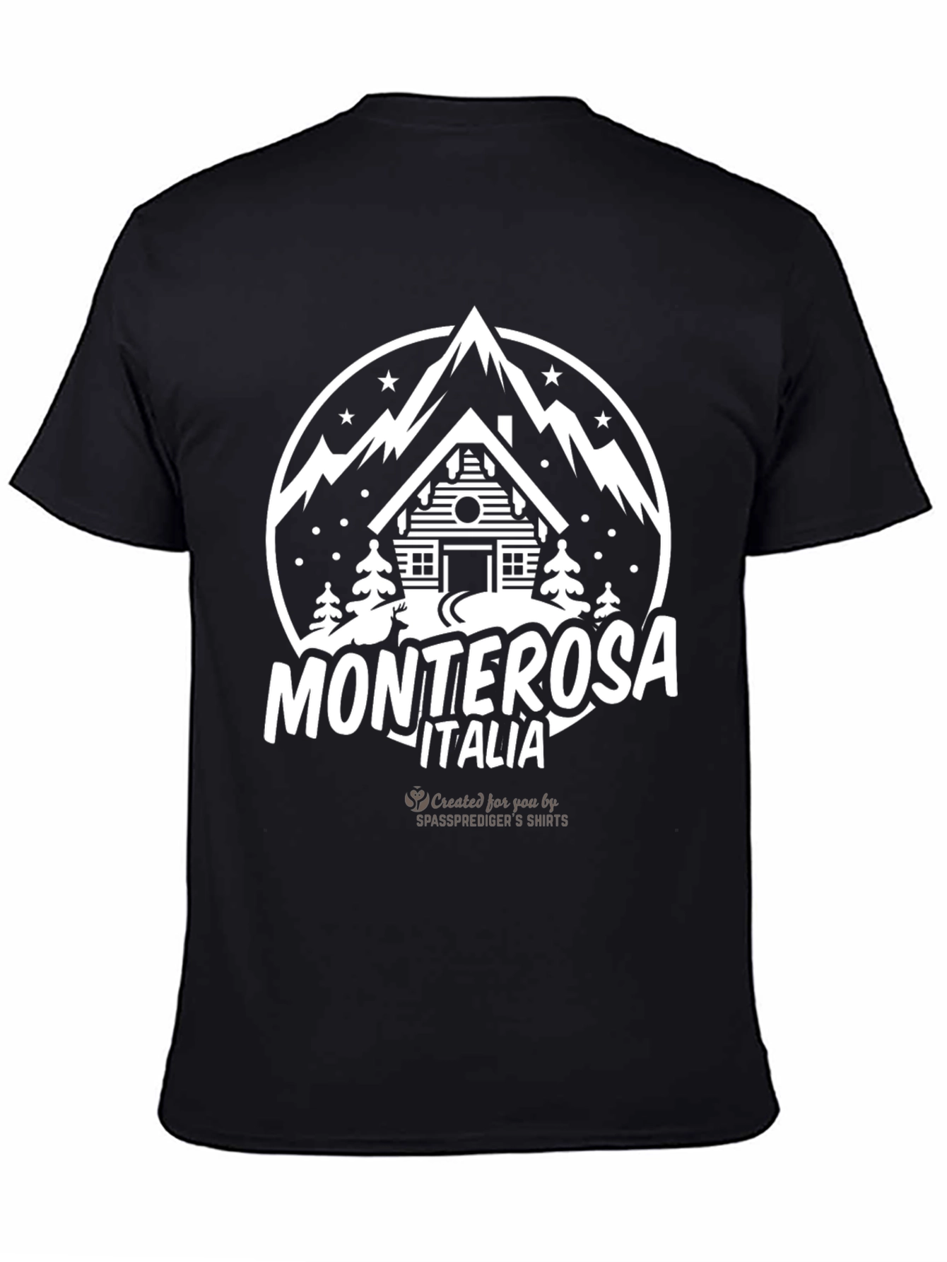 Monteros Italy Mountain Cabin T-Shirt