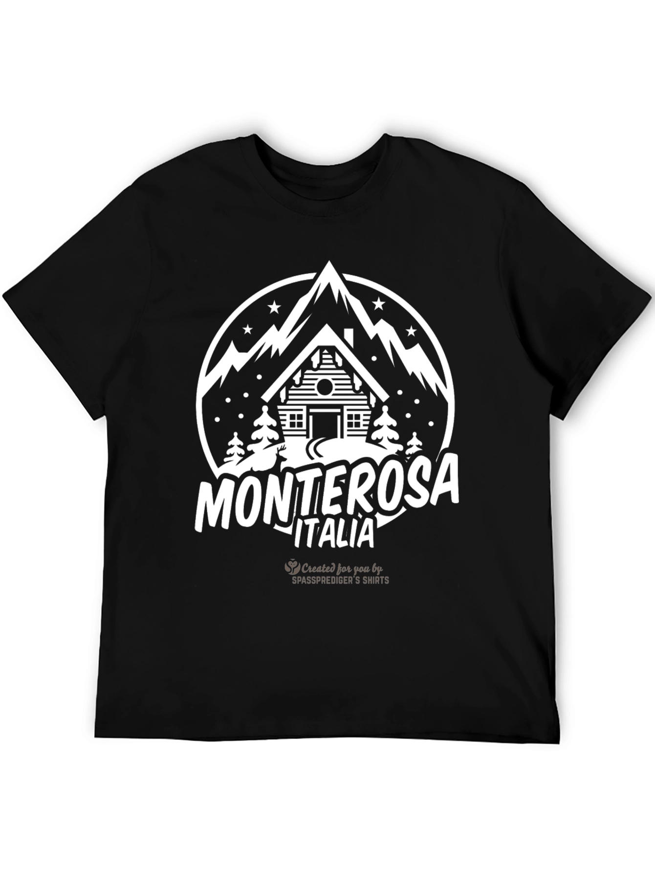 Monteros Italy Mountain Cabin T-Shirt