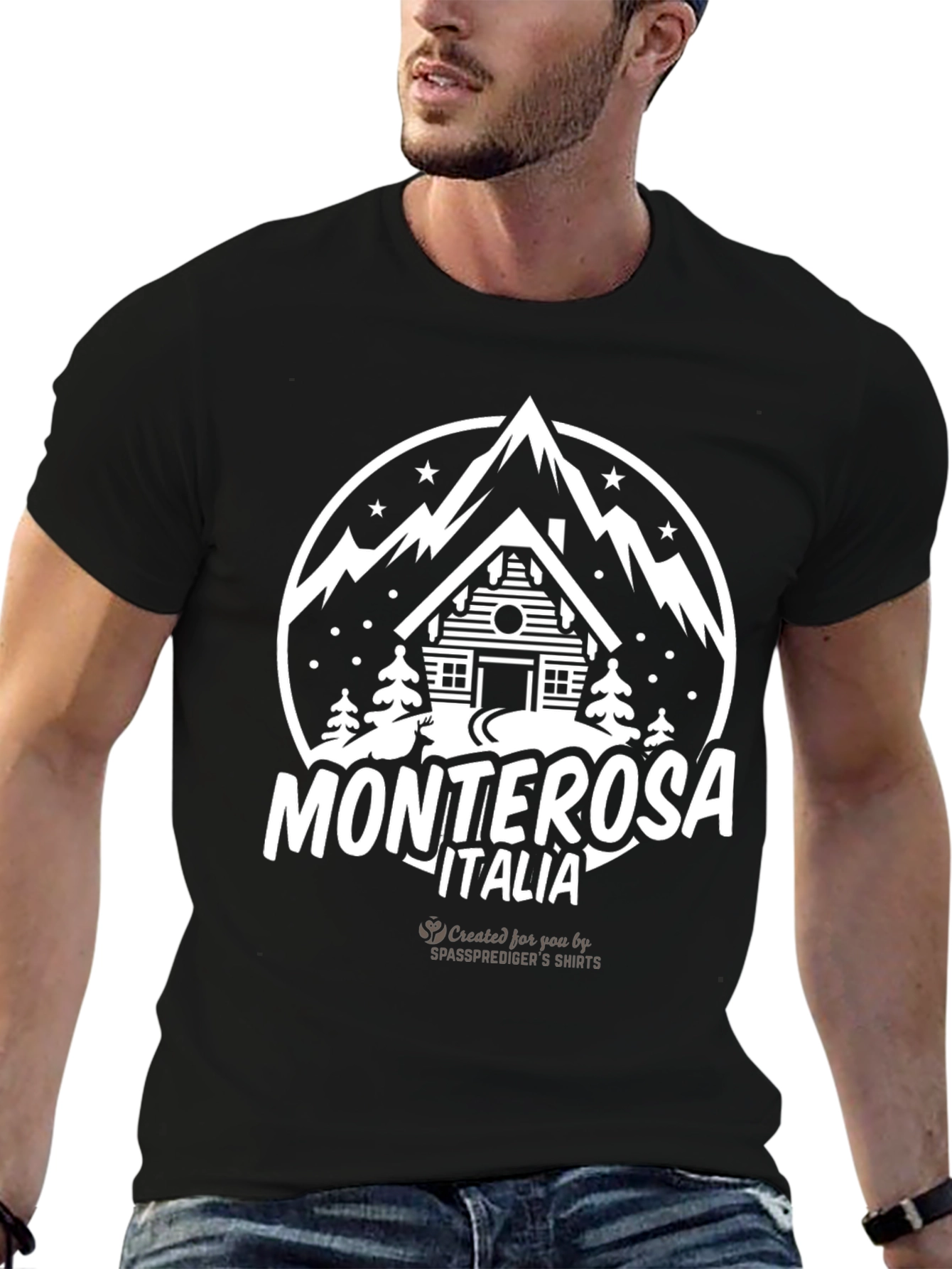 Monteros Italy Mountain Cabin T-Shirt