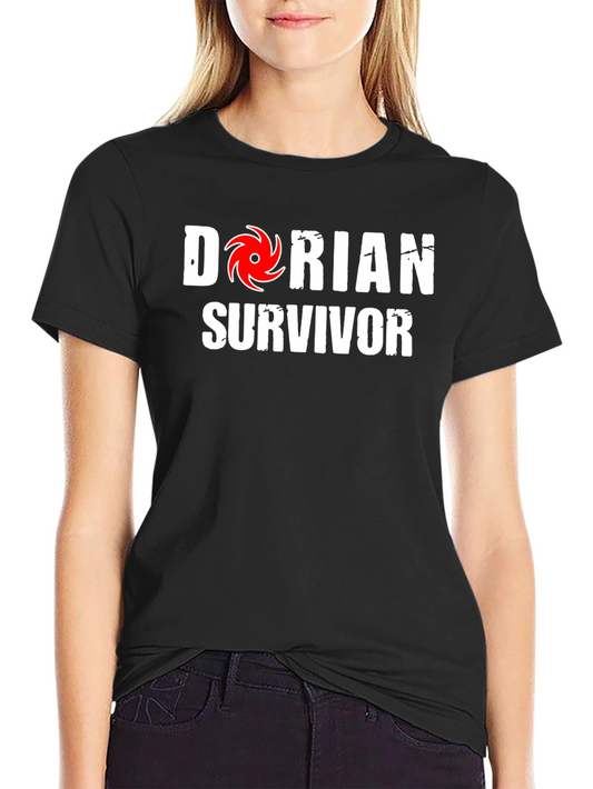 Dorian Survivor T-Shirt Hurricane Relief Tee