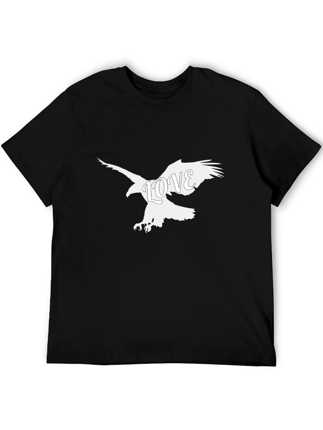 Black Eagle Love Graphic Tee