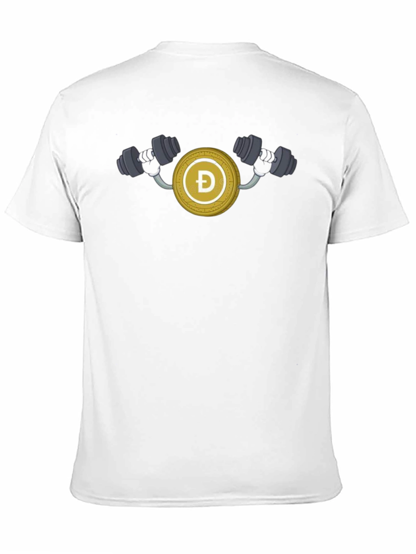 DogeCoin Gym Black T-Shirt