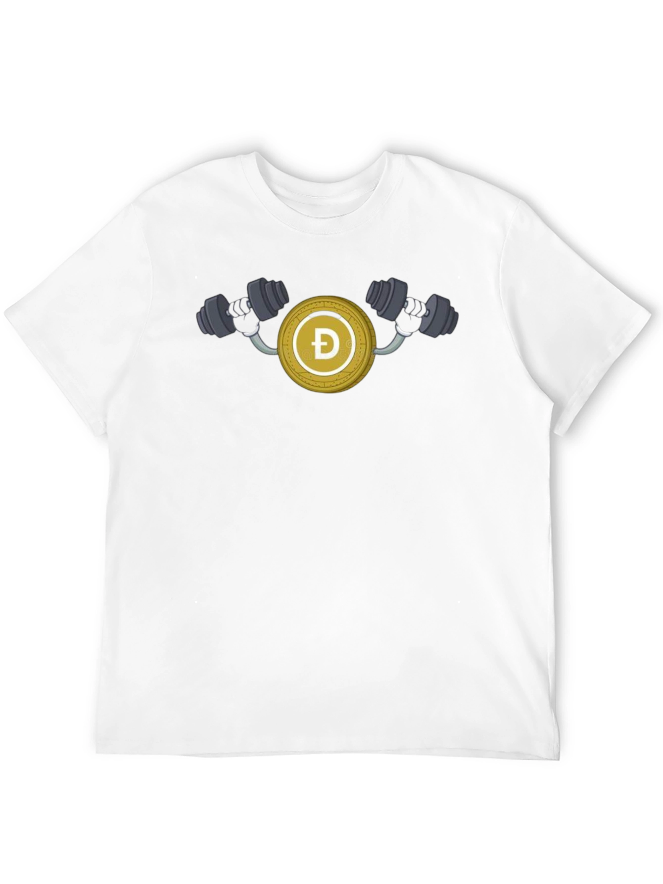 DogeCoin Gym Black T-Shirt