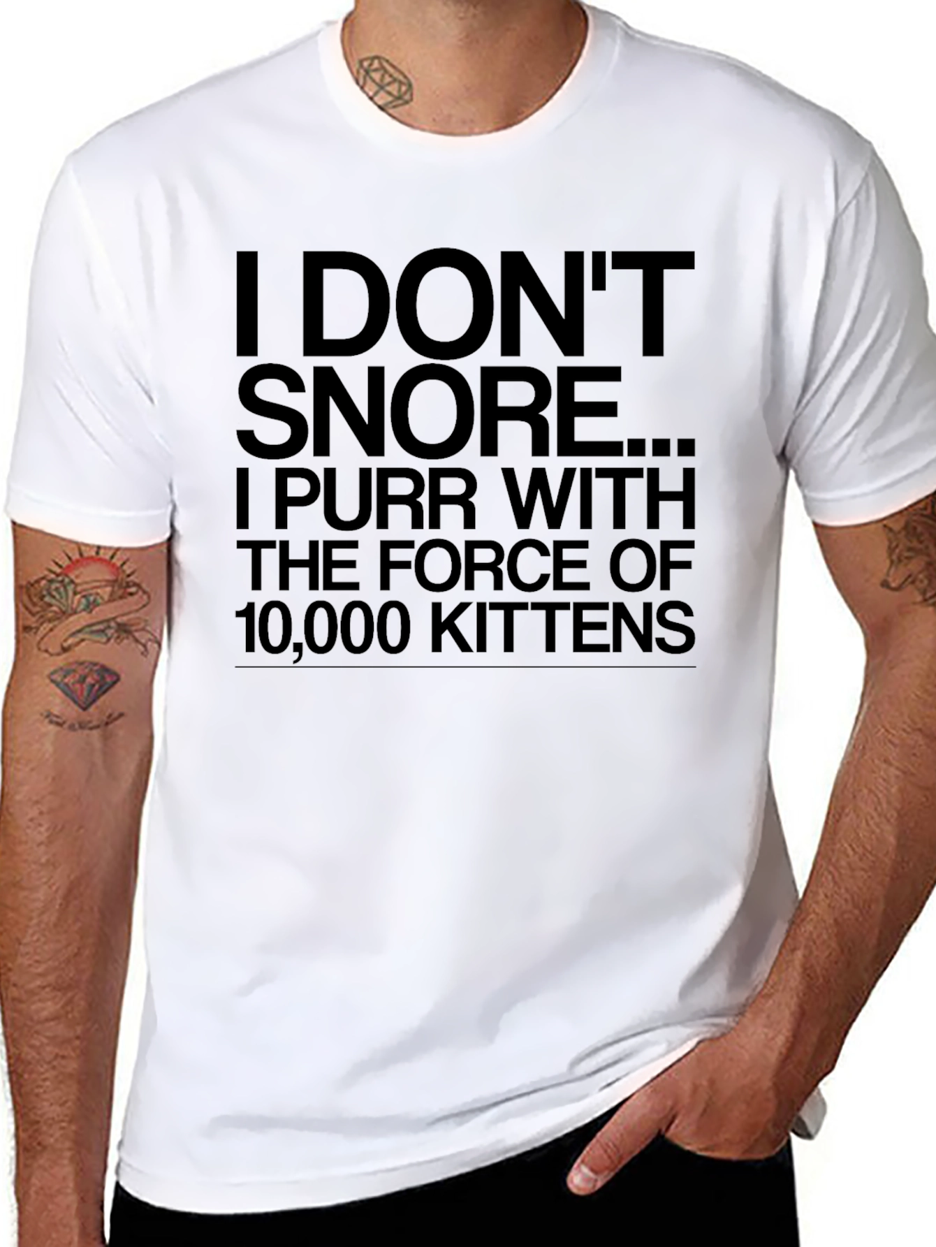 I Dont Snore Funny T-Shirt