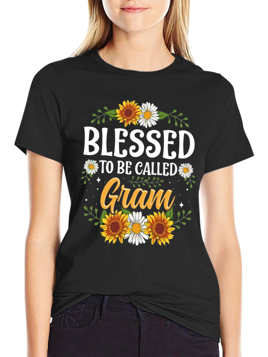 Blessed to be Called Gram T-shirt