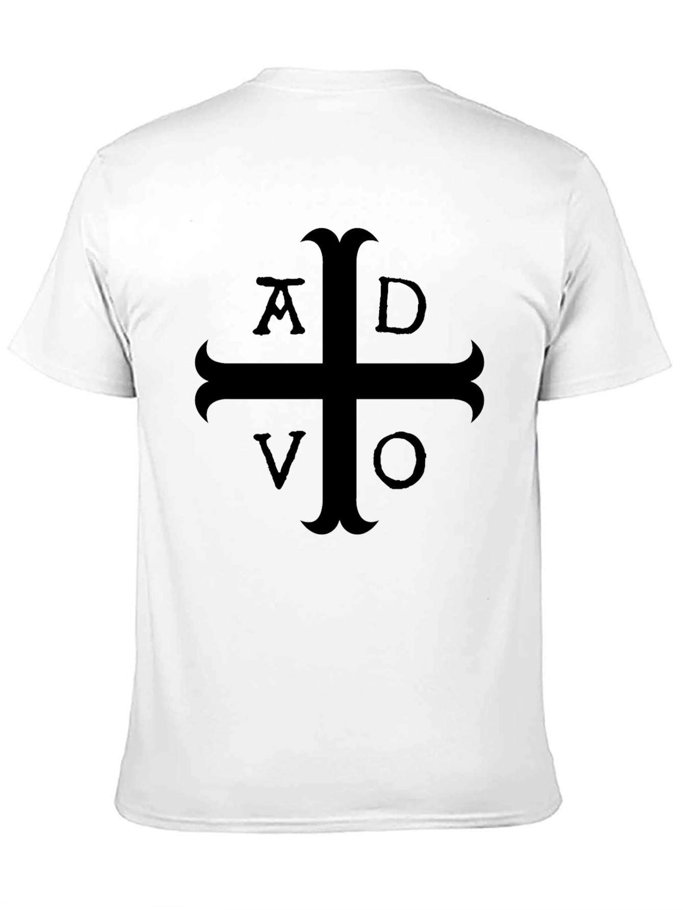 ADVO Cross Graphic T-Shirt - Classic Black Tee