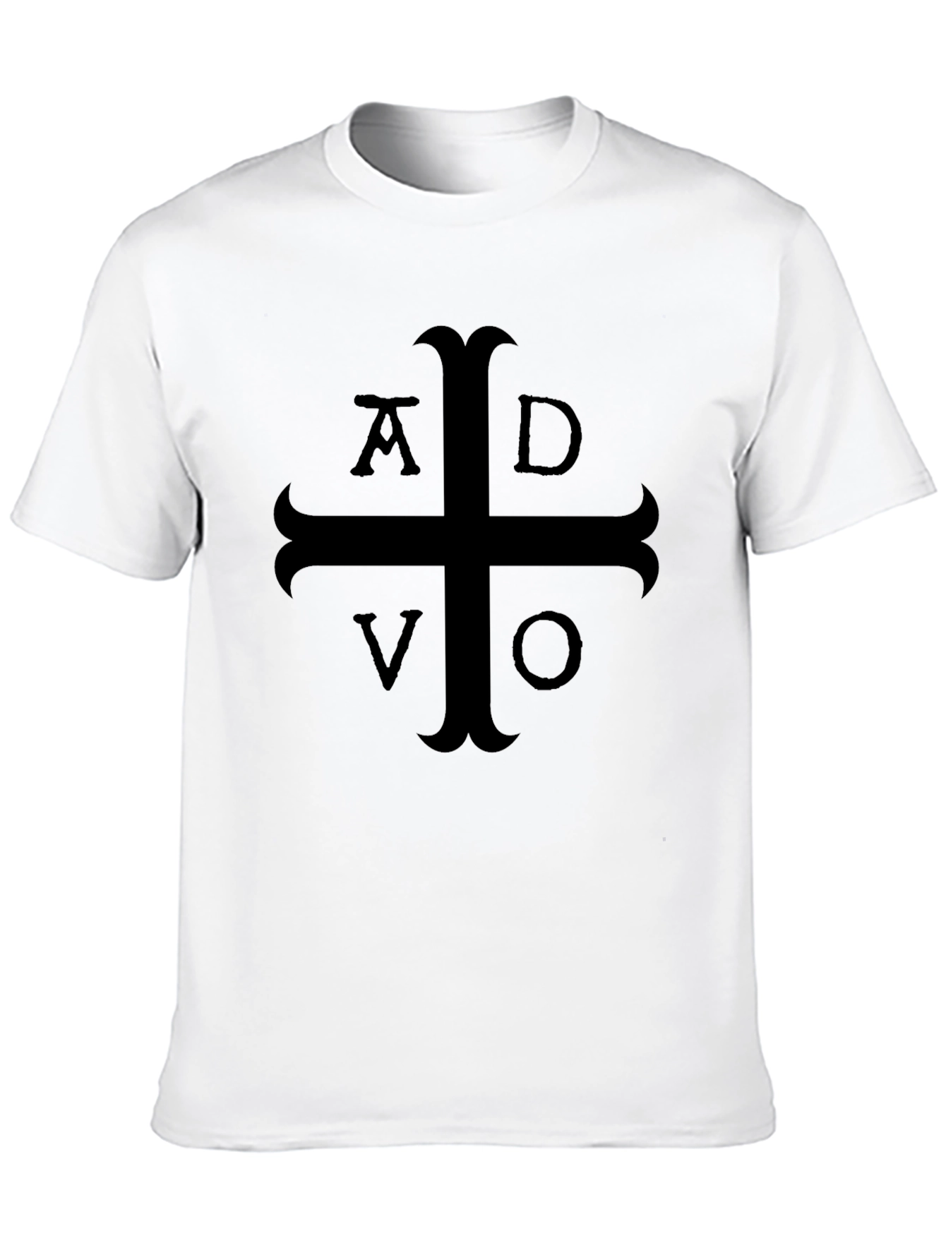 ADVO Cross Graphic T-Shirt - Classic Black Tee