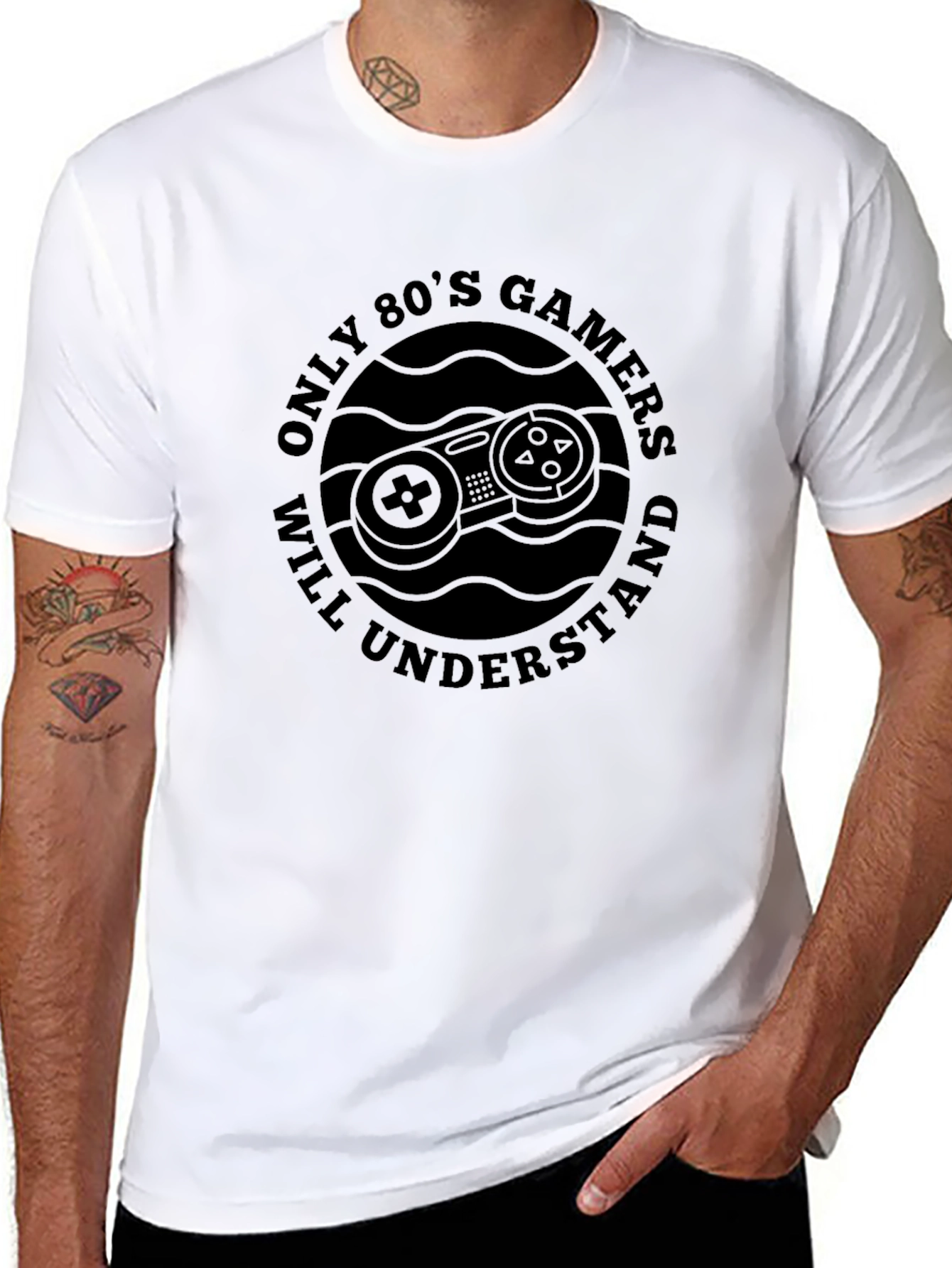 80s Gamer T-Shirt - Retro Gaming Nostalgia