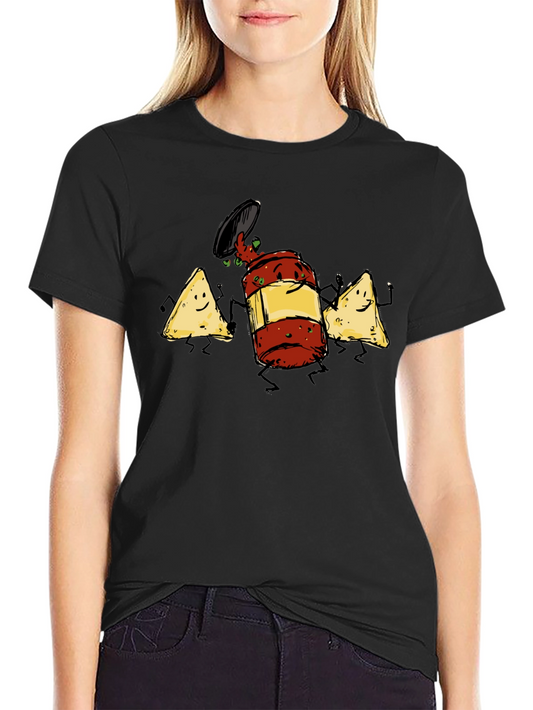 Funny Nachos & Salsa T-Shirt