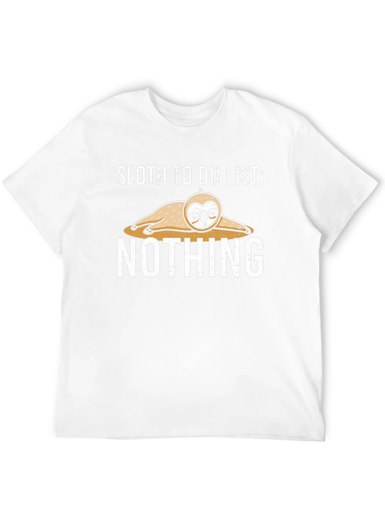 Sloth To Do List: Nothing T-Shirt