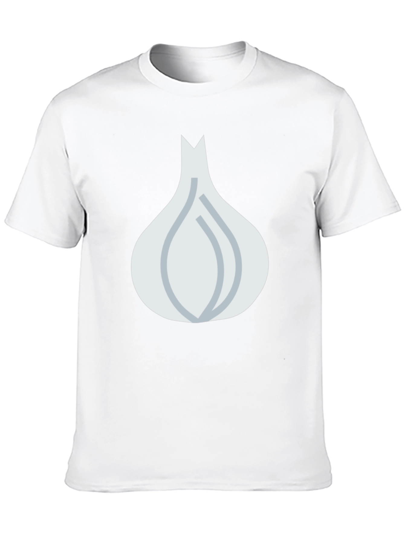 Garlic Graphic Tee - Black Cotton Blend T-Shirt