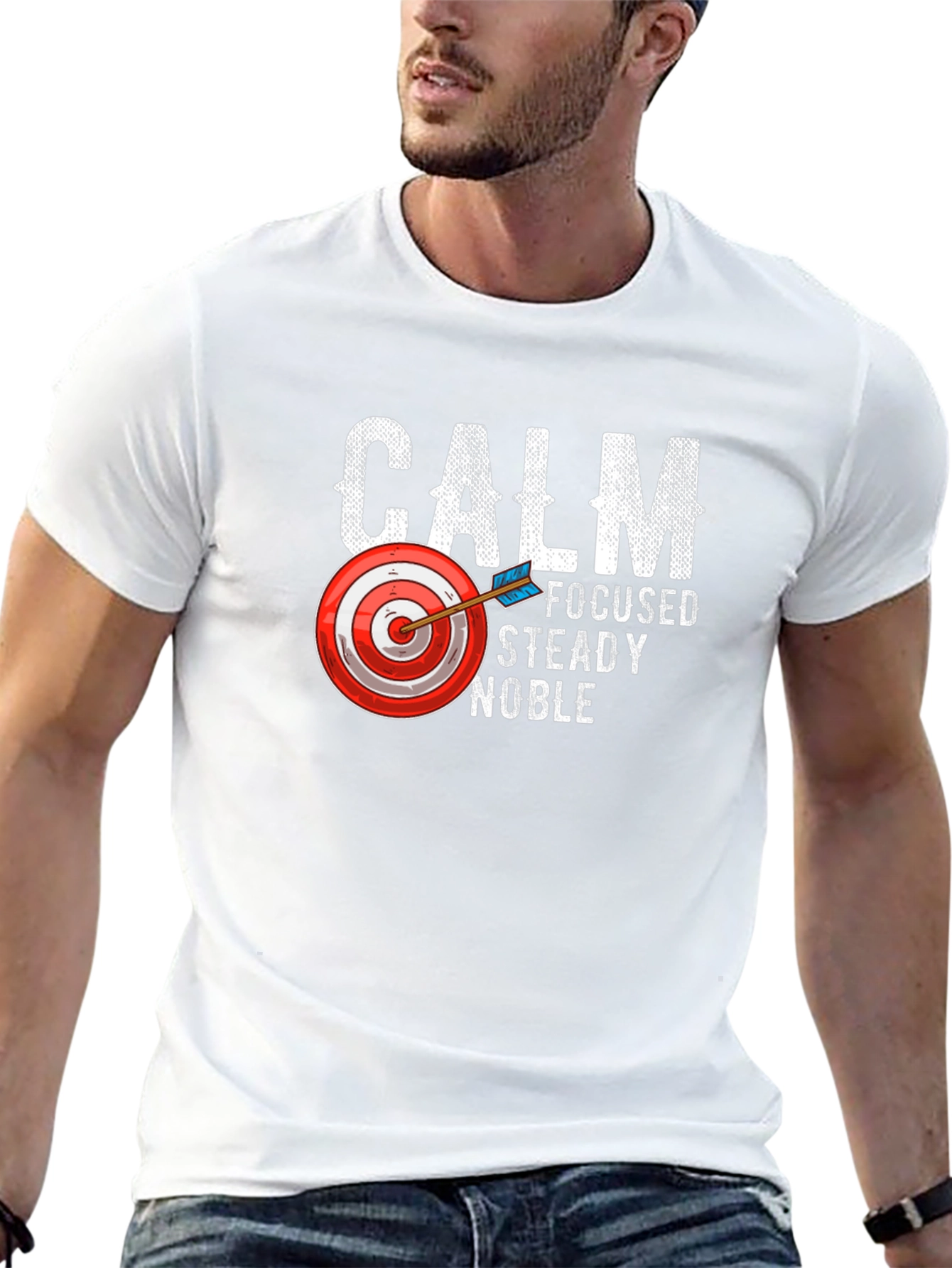 Calm Focused Target T-Shirt