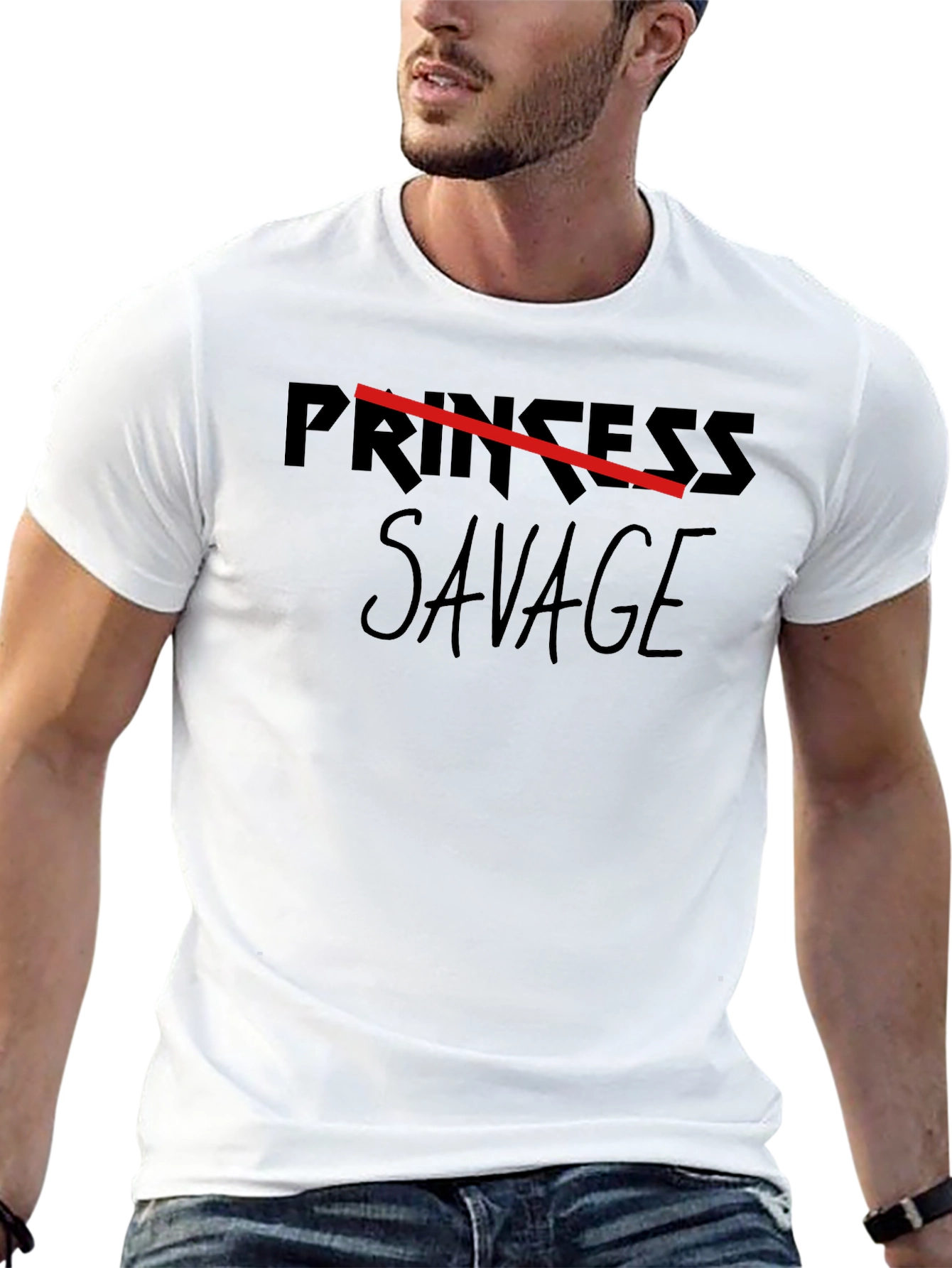 Savage Graphic Tee - Bold Statement Shirt