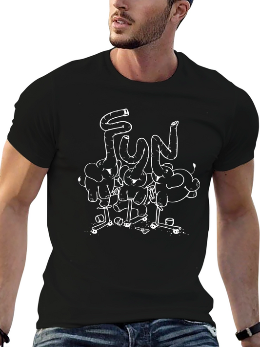 Elephant Fun T-Shirt - Unique Graphic Tee