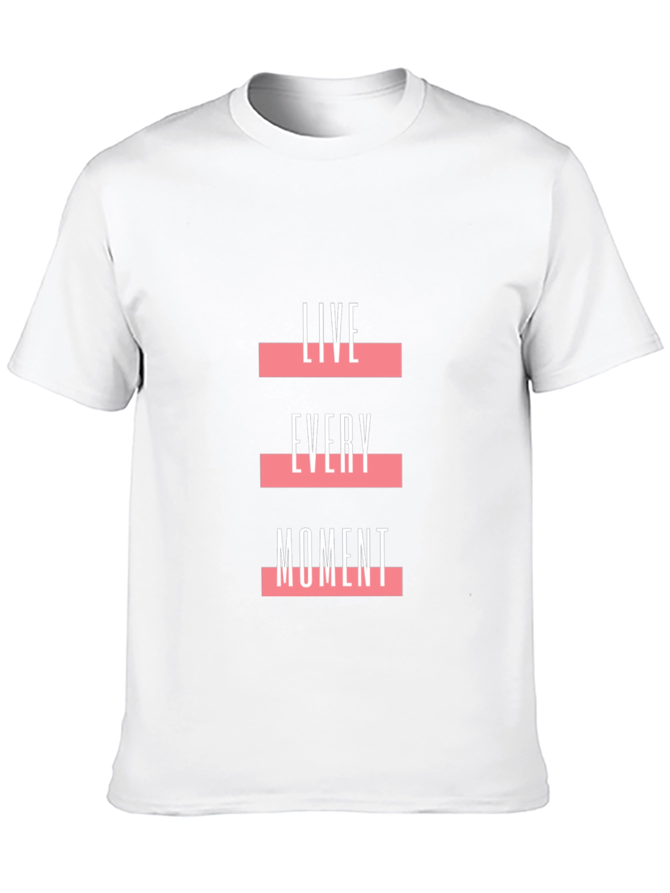 Live Every Moment Graphic Tee - Black