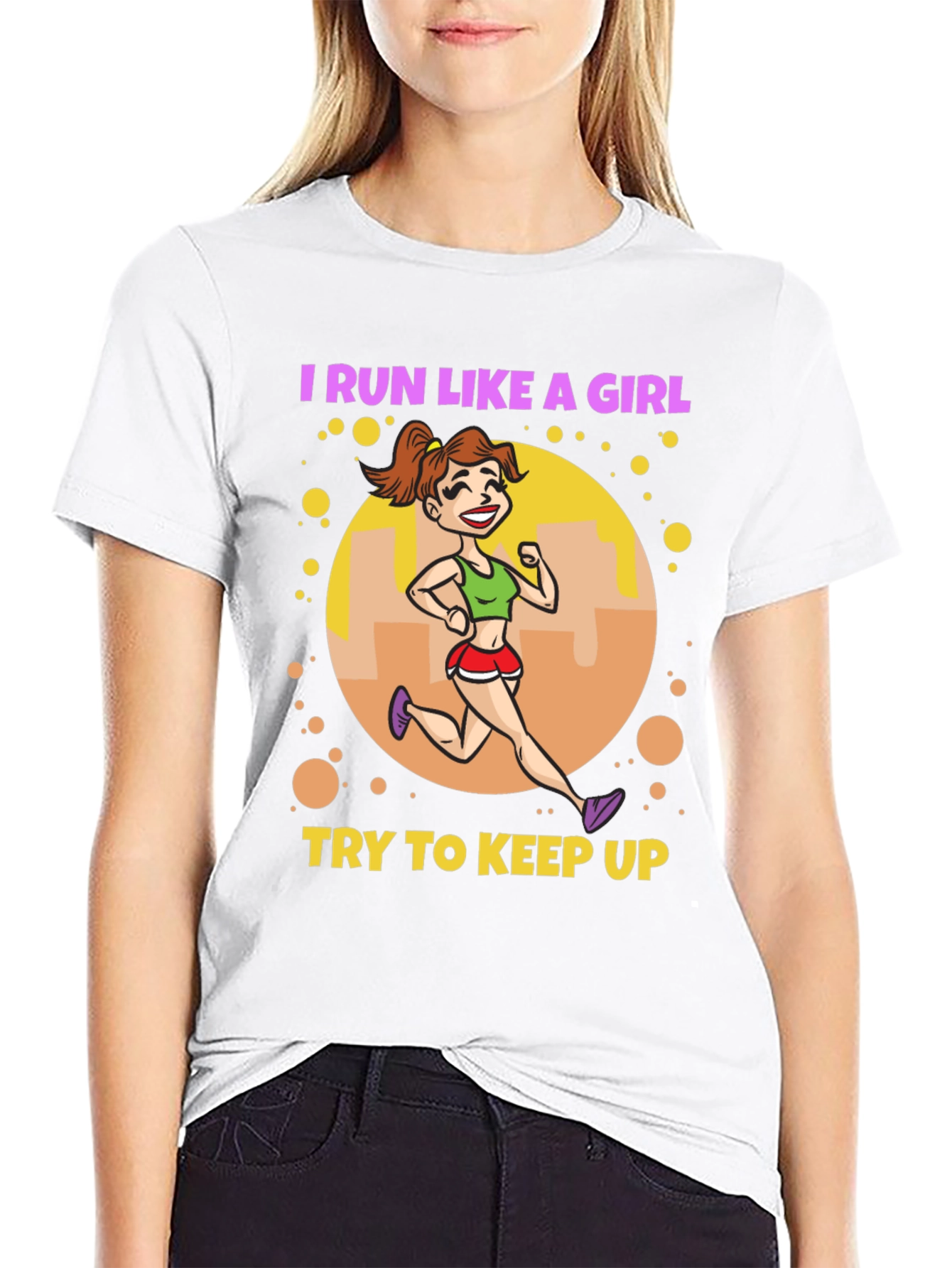 I Run Like A Girl T-Shirt