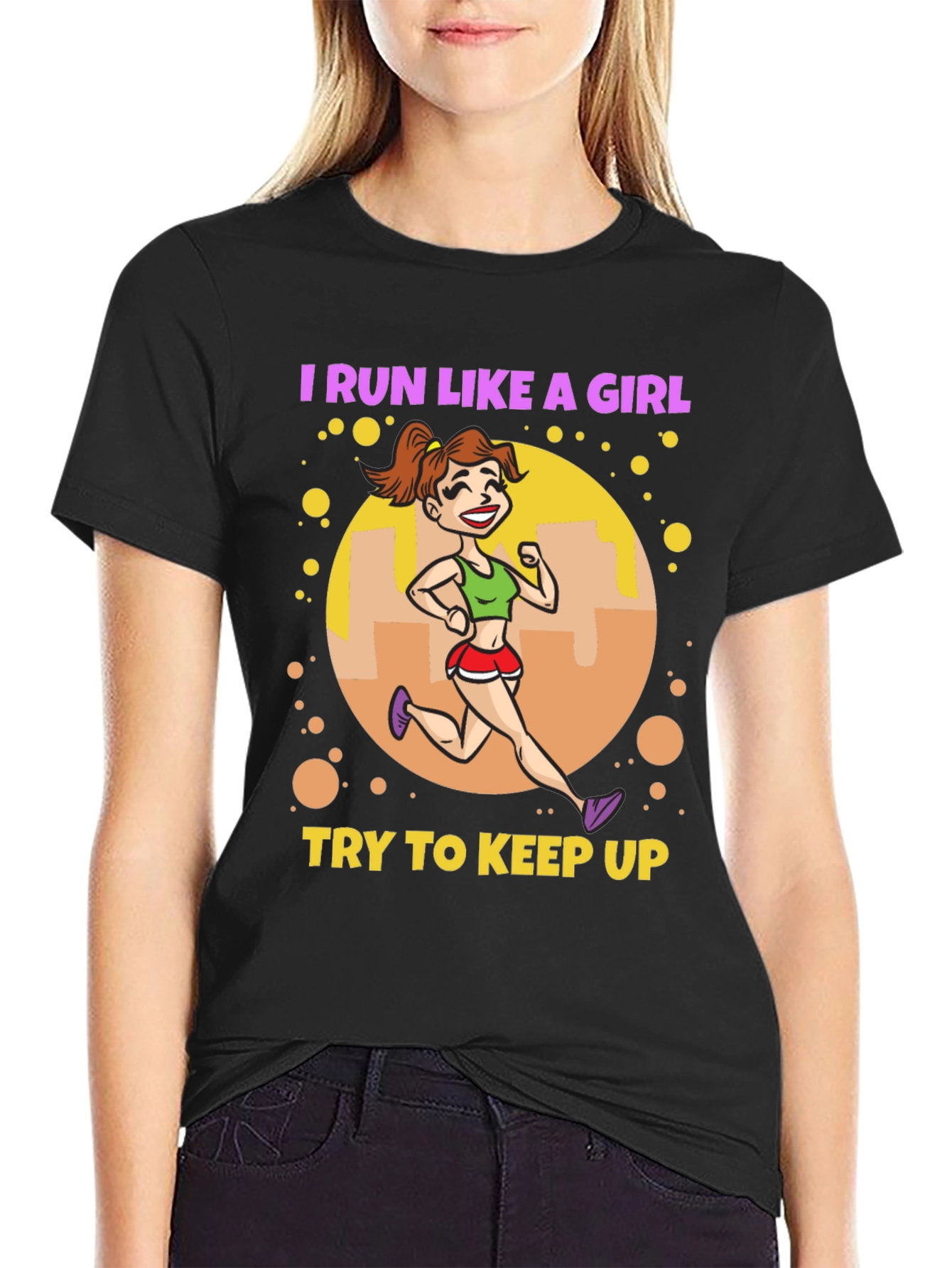 I Run Like A Girl T-Shirt