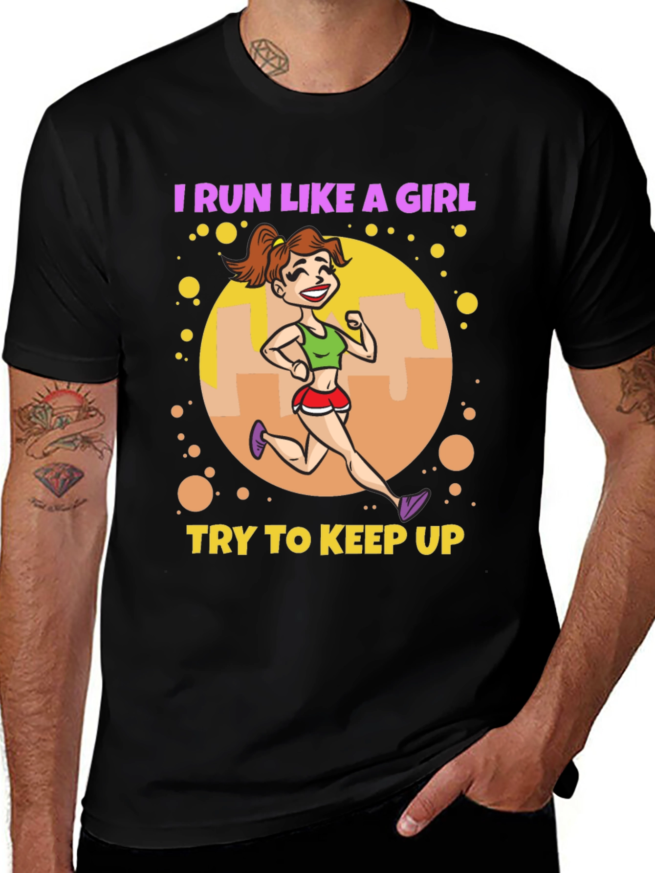 I Run Like A Girl T-Shirt