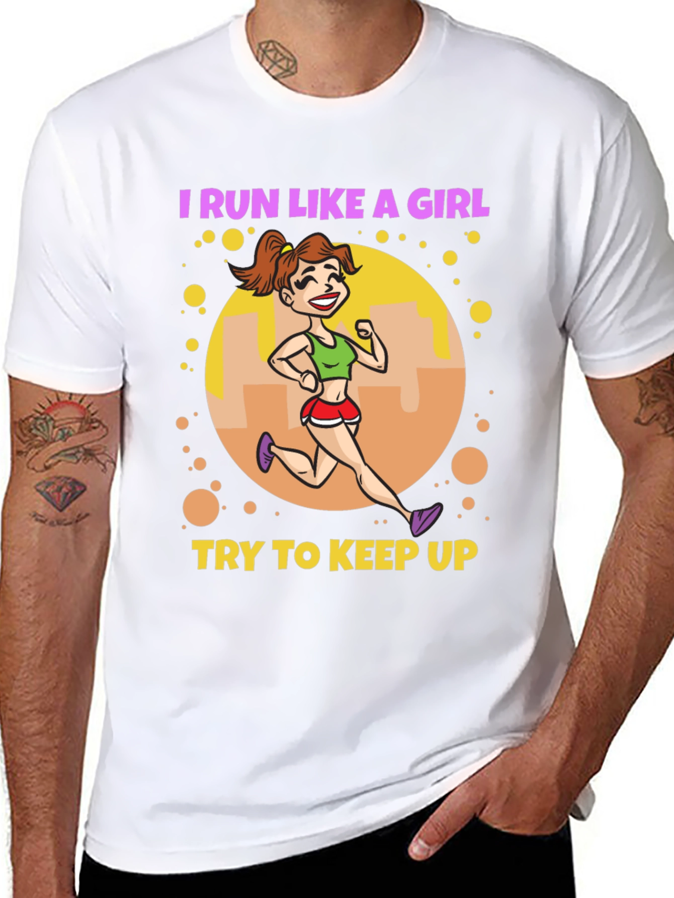 I Run Like A Girl T-Shirt