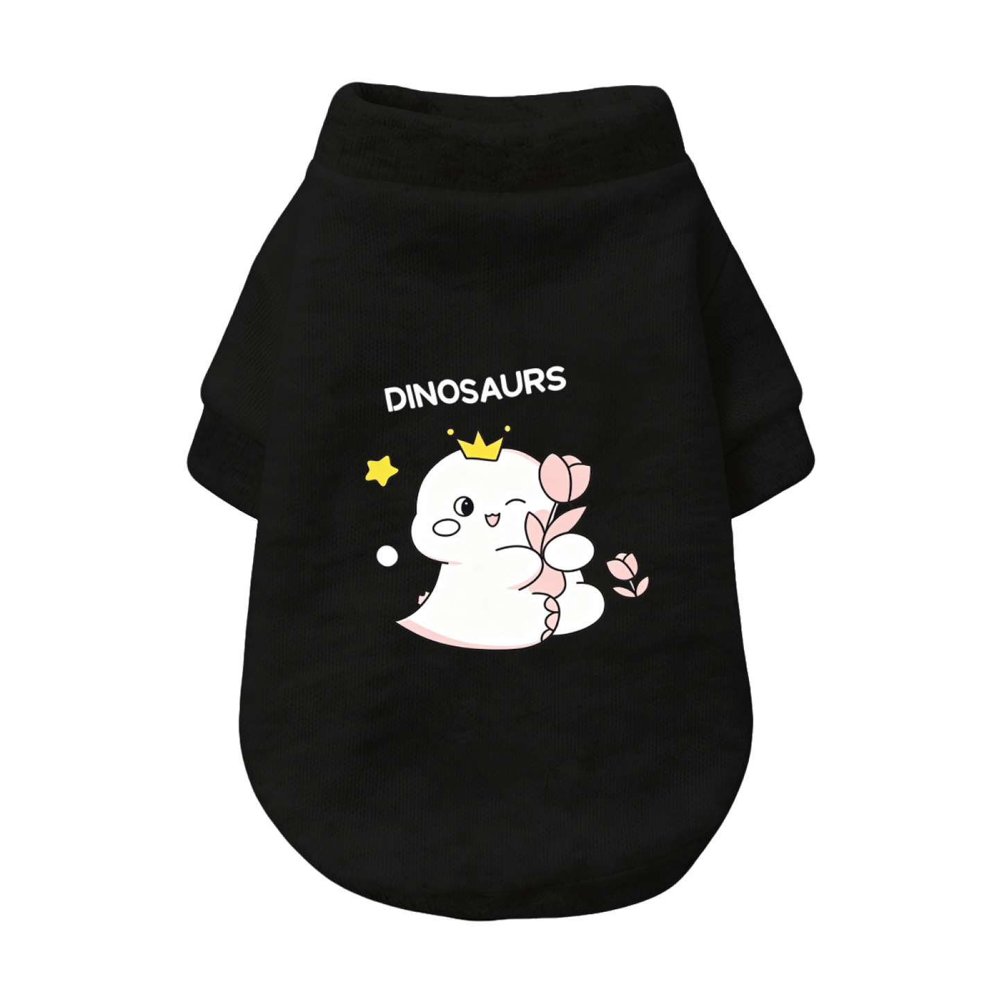 Cute Dinosaurs Pattern Pet Fashion Cardigan Sweater
