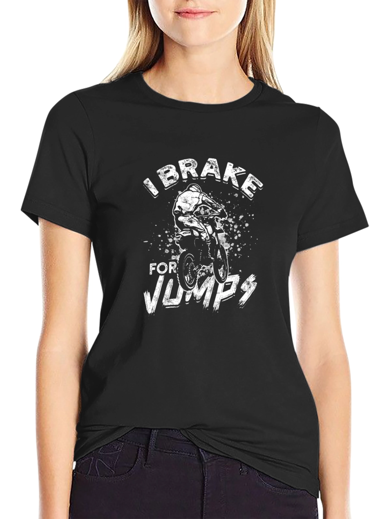 I Brake for Jumps Graphic Tee