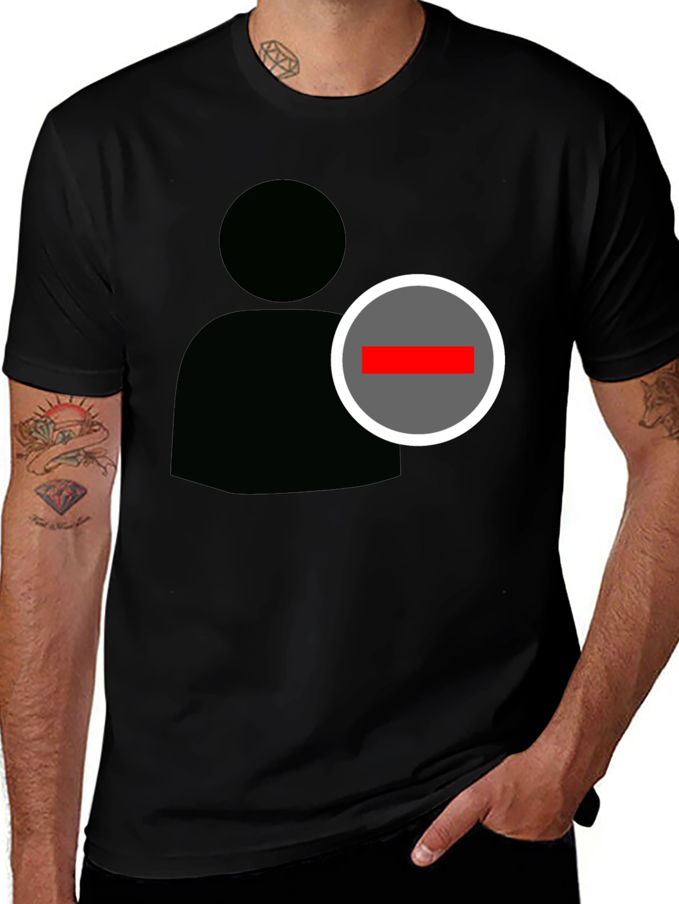 Social Media Detox Black T-Shirt