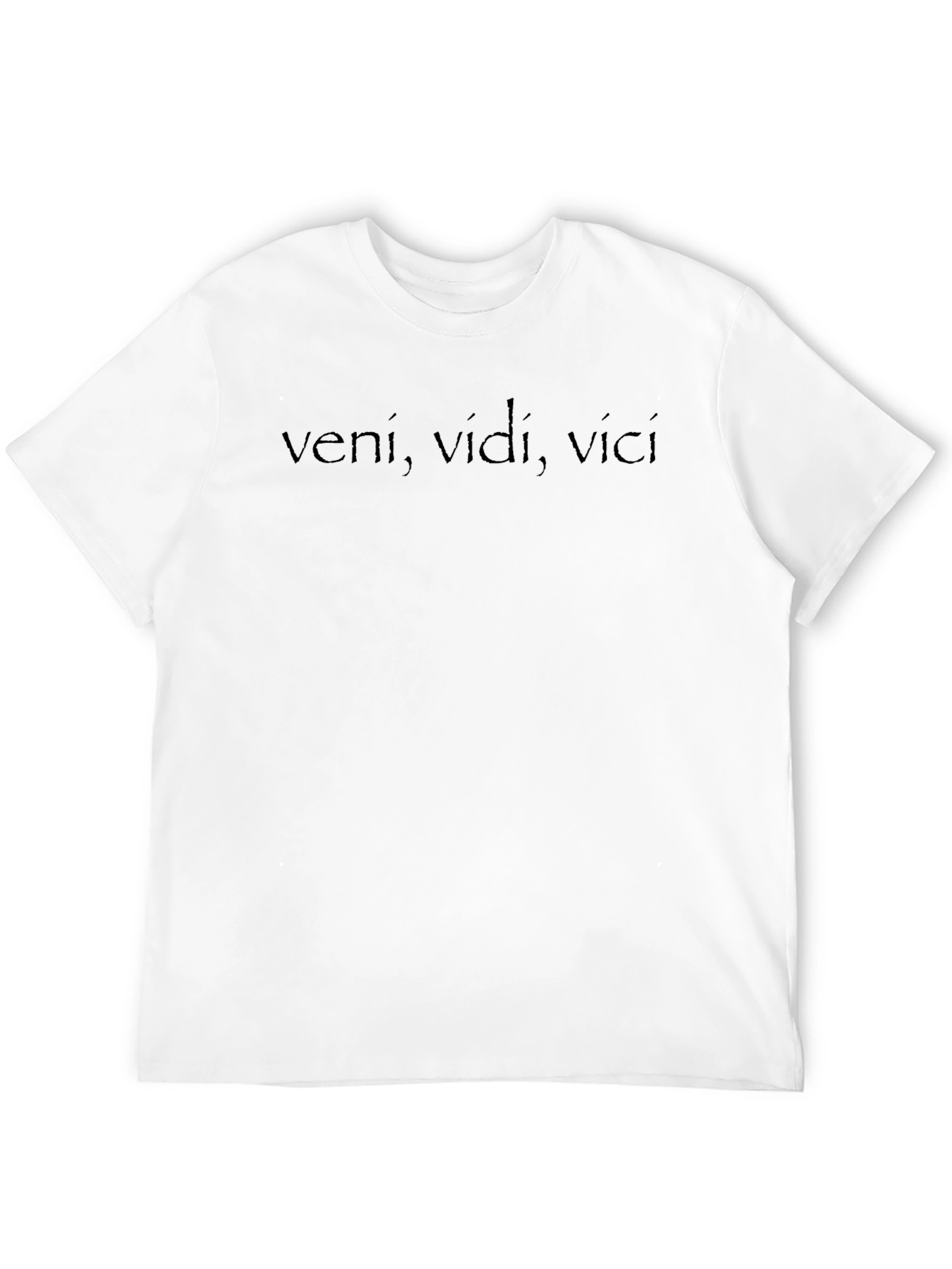 Veni Vidi Vici Black T-Shirt