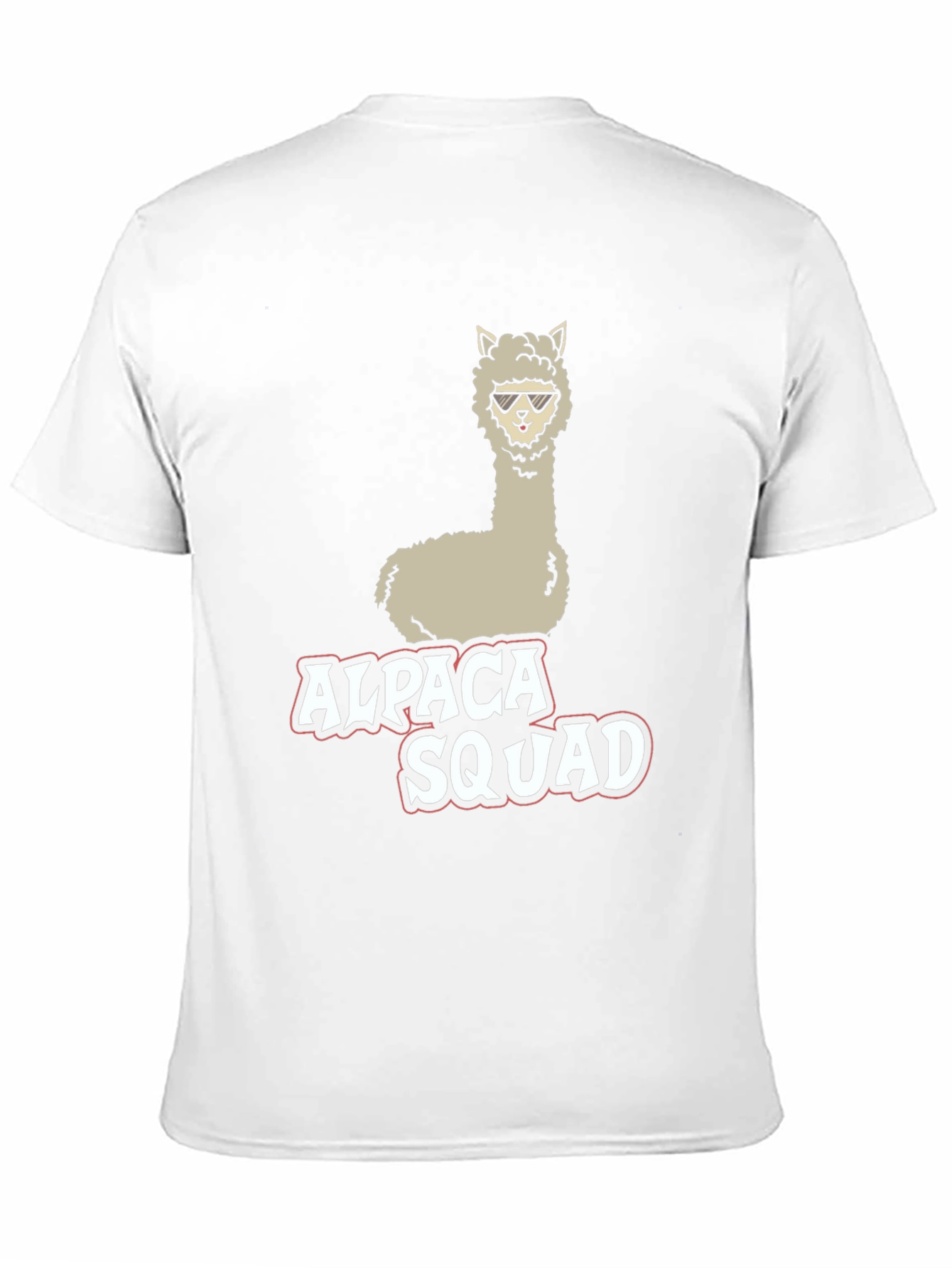 Alpaca Squad Black Graphic Tee
