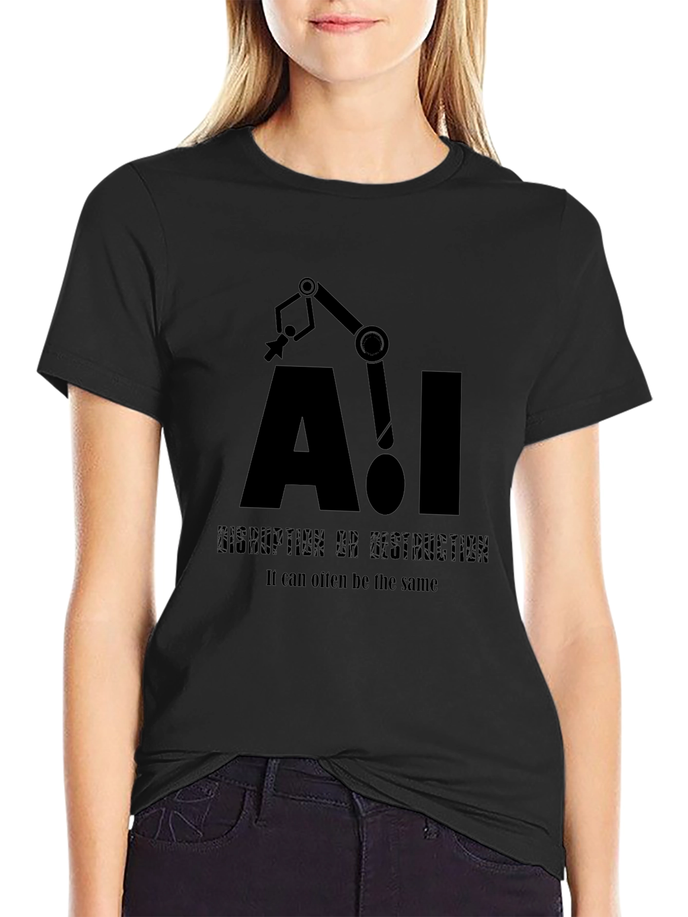 AI Disruption T-Shirt - Tech Humor