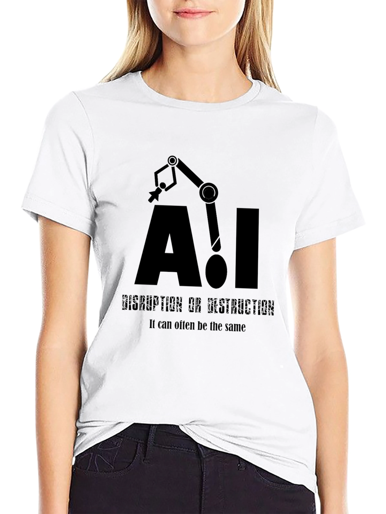 AI Disruption T-Shirt - Tech Humor