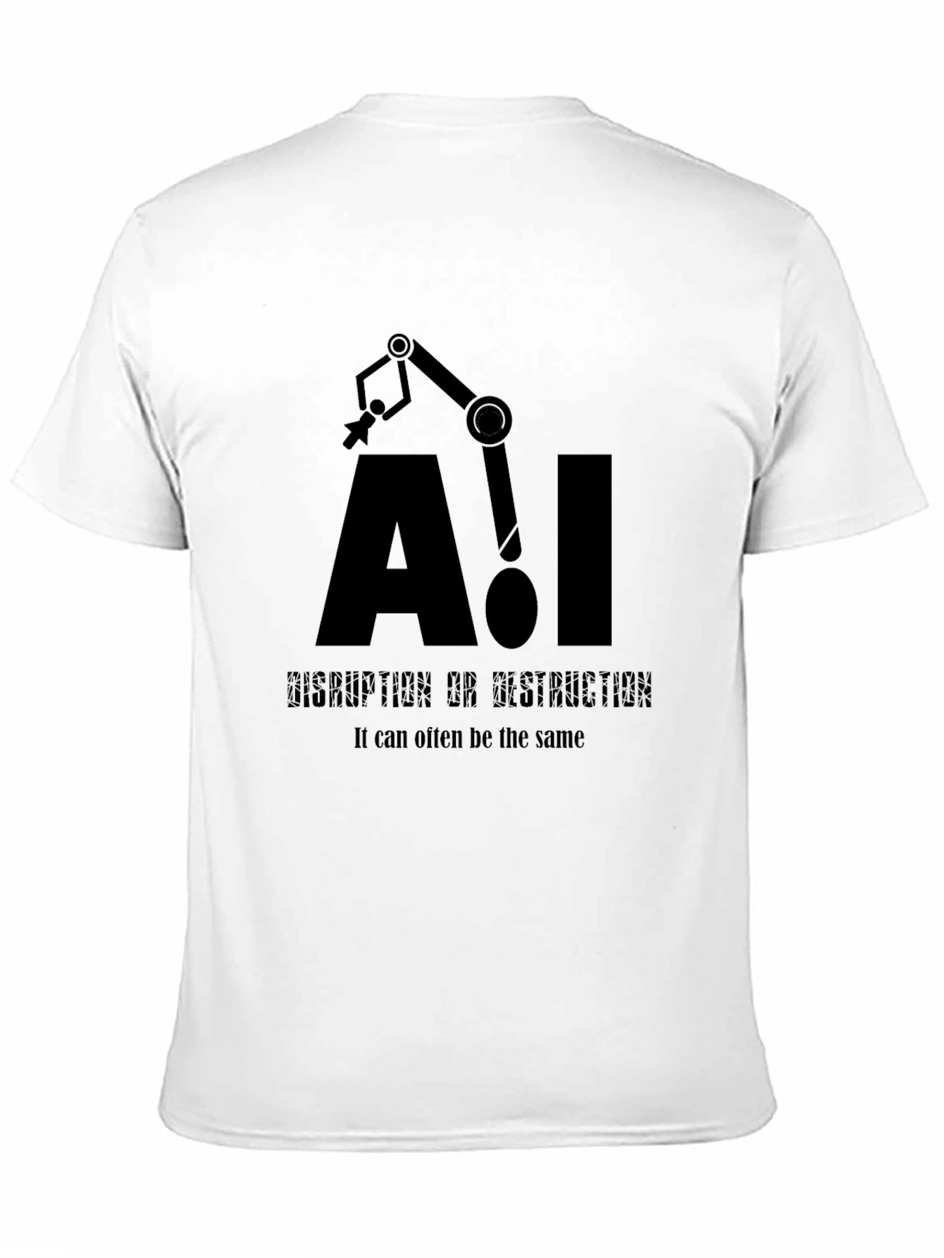 AI Disruption T-Shirt - Tech Humor