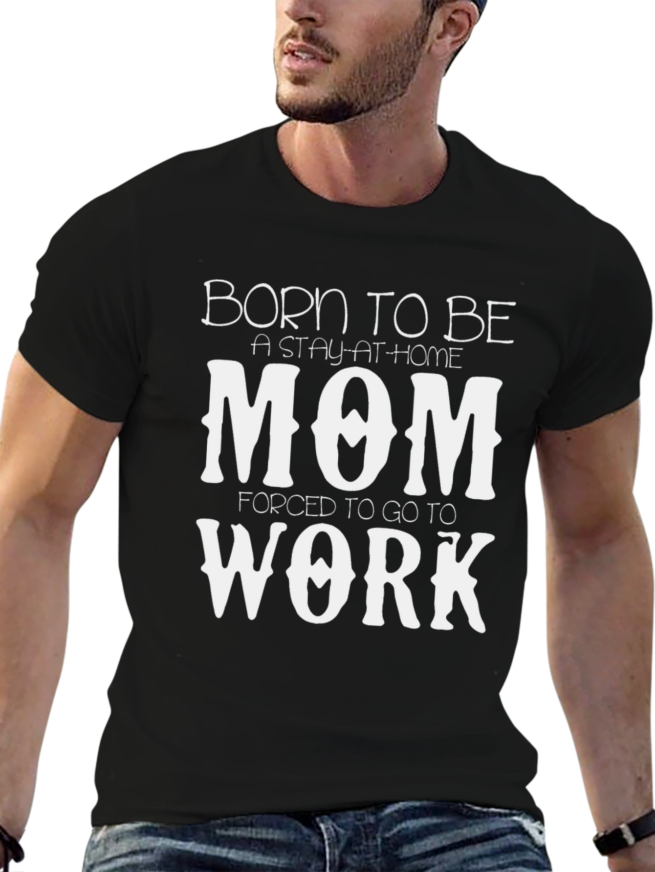 Born to be a Stay-at-Home Mom T-Shirt
