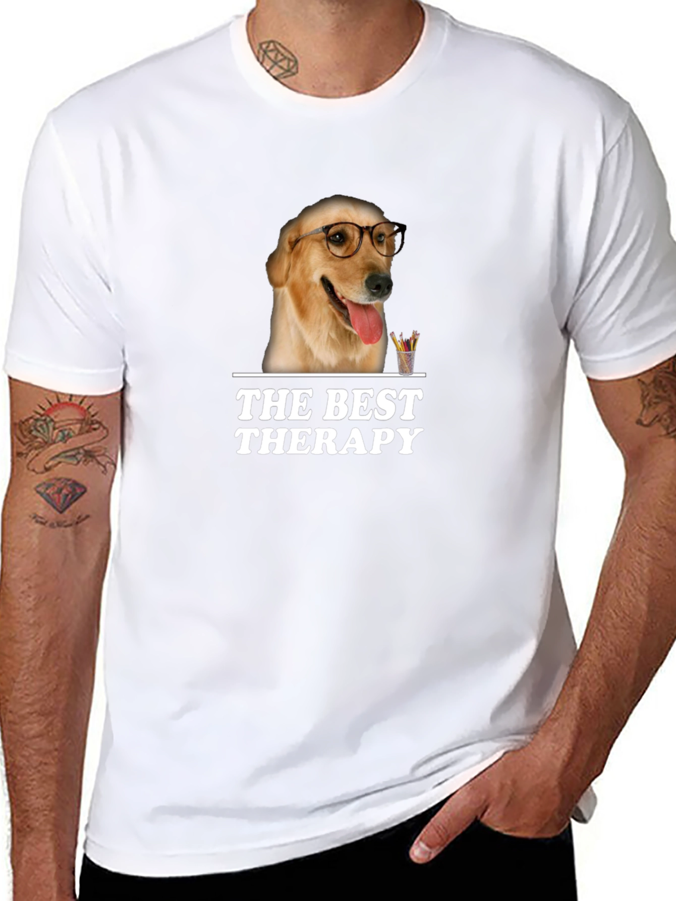 Best Therapy Dog T-Shirt