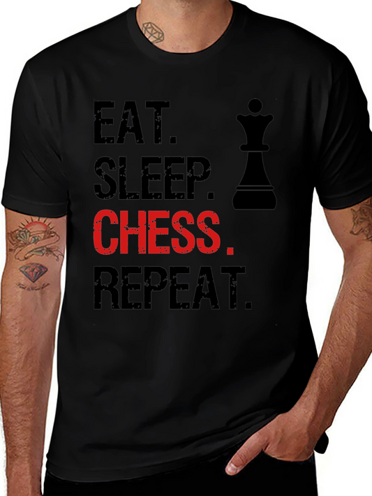 Eat Sleep Chess Repeat T-Shirt