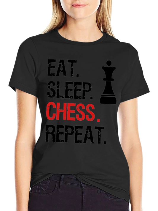 Eat Sleep Chess Repeat T-Shirt