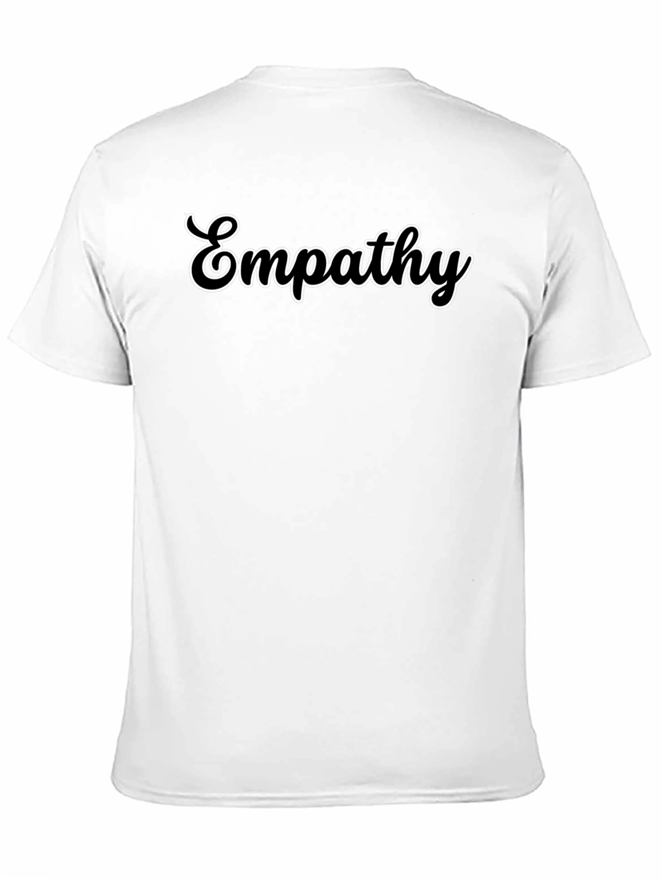 Empathy Crew Neck T-Shirt - Black