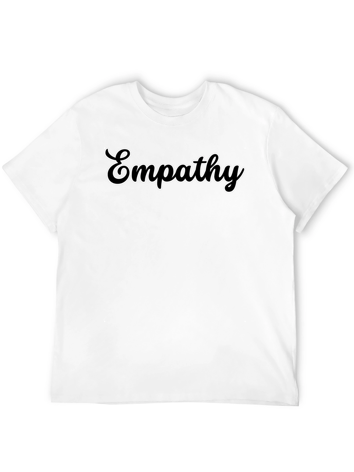 Empathy Crew Neck T-Shirt - Black