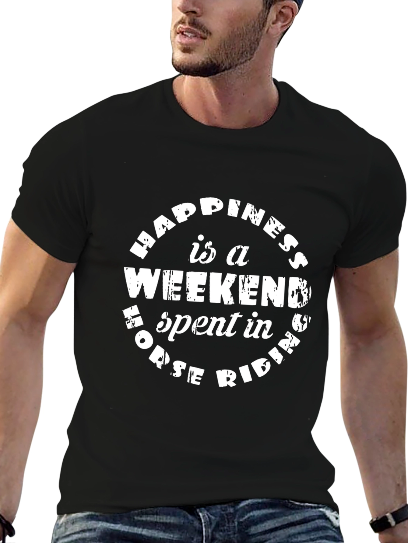 Happiness Horse Riding T-Shirt