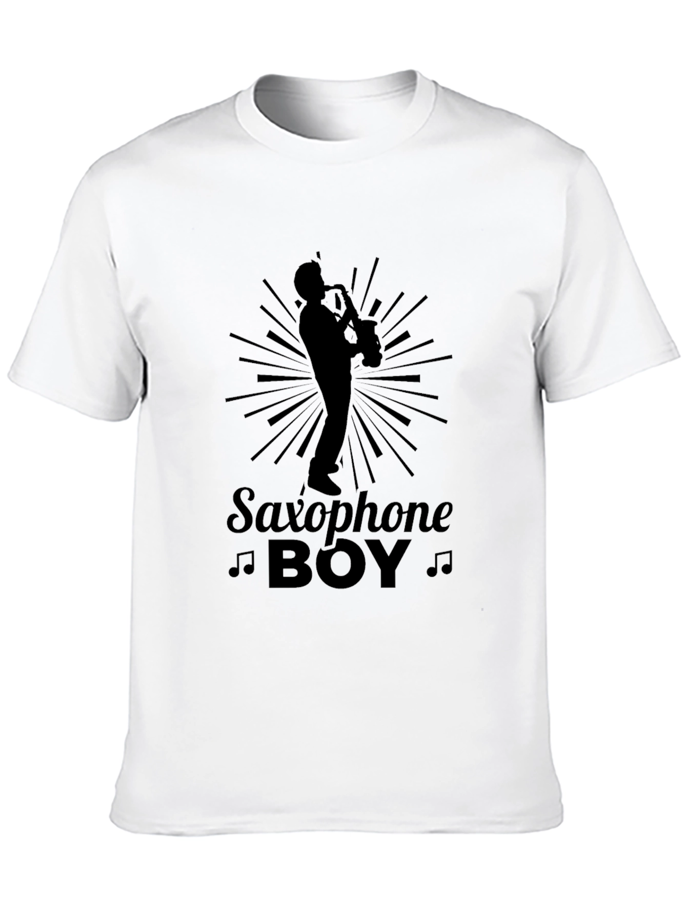 Saxophone Boy Graphic Tee - Musicians Style